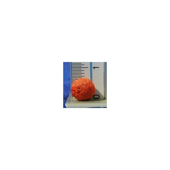 Naranja 0,7 cm resina