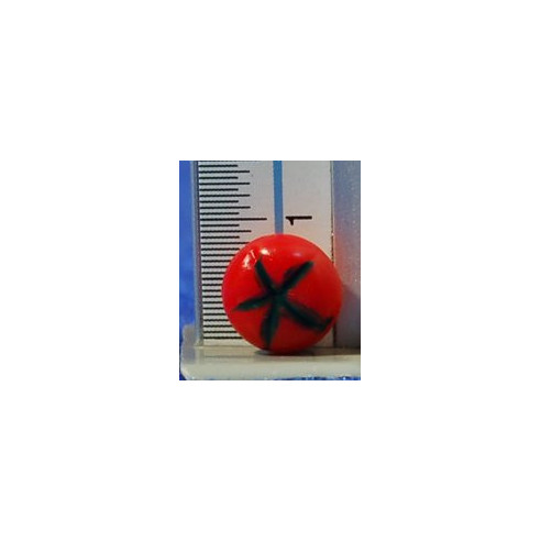 Tomate 1 cm resina