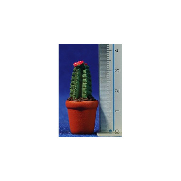 Maceta cactus 3,5 cm resina