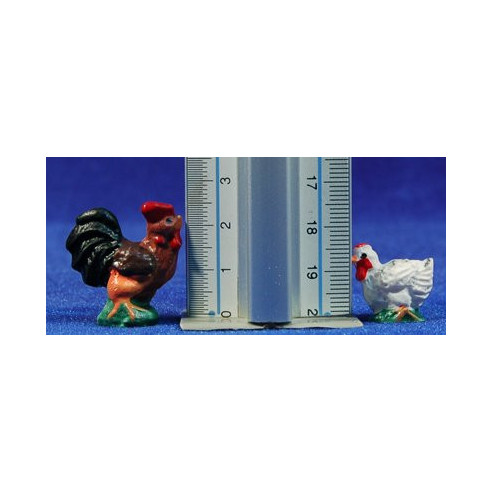 Gall-Gallina 8 cm resina