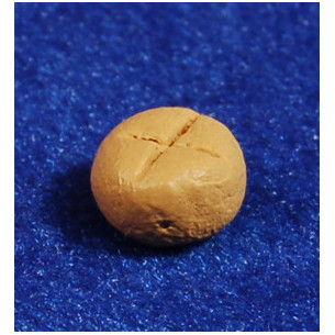 Panecillo 0,9 cm resina