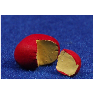Formatge bola amb tall 1,5 cm resina
