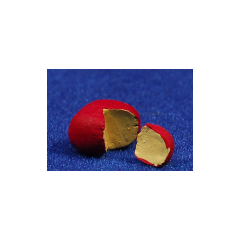 Queso bola con pedazo 1,5 cm resina