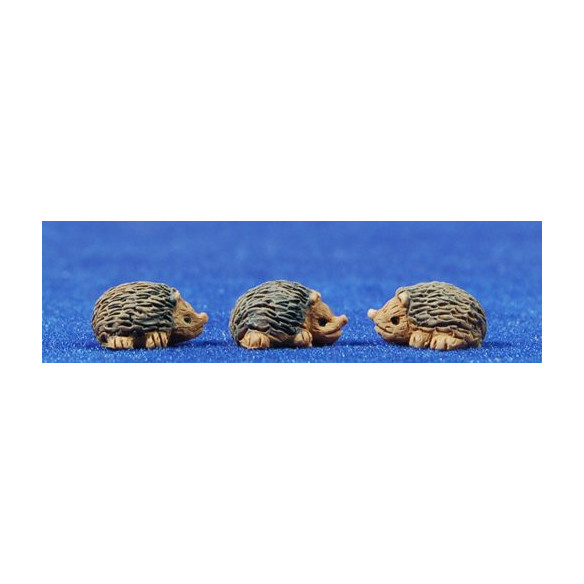 Hedgehog 12 cm resin