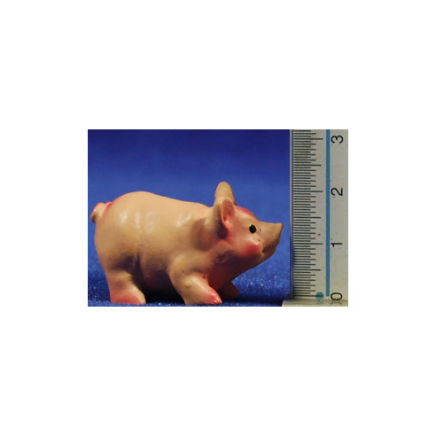 Cerdo infantil M2 8 cm resina