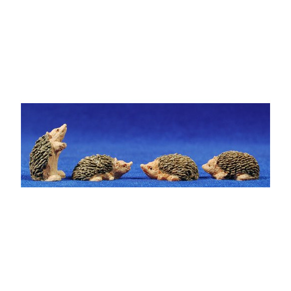 Hedgehog 15 cm resin