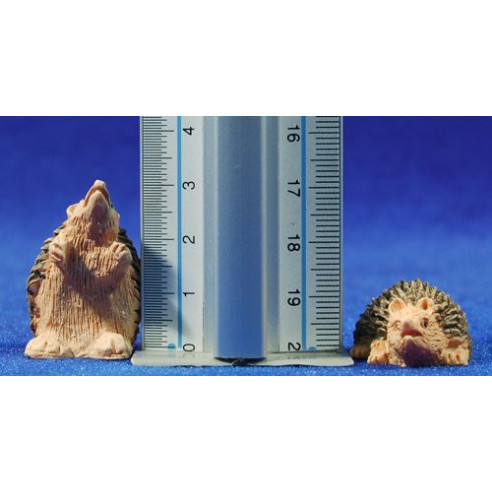 Riccio 15 cm resina