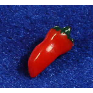 Pepe rosso 1,4 cm resina