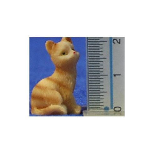Cat 7 cm resin