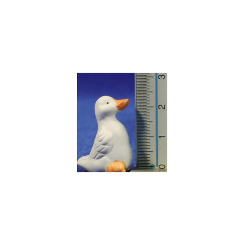 Pato infantil 8 cm resina