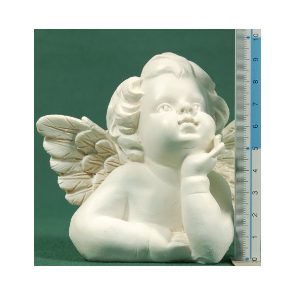 Busto de ángel sobremesa 9,5 cm resina