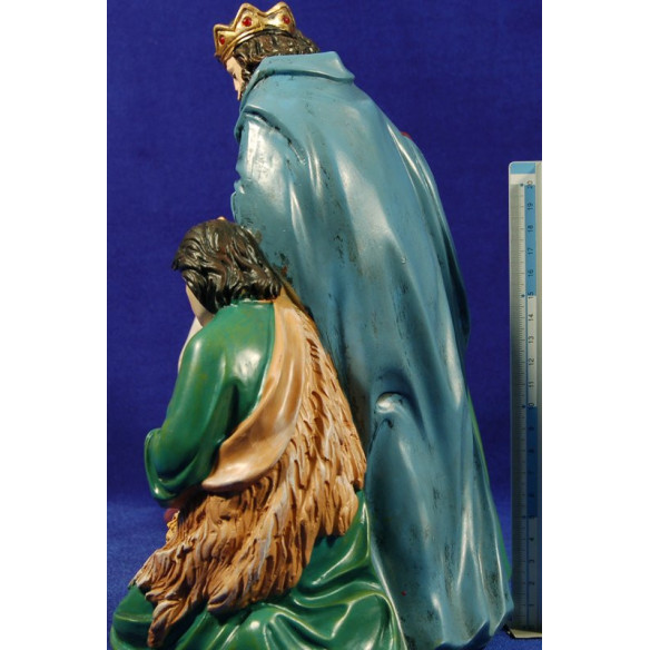 Nativity and Kings 30 cm resin