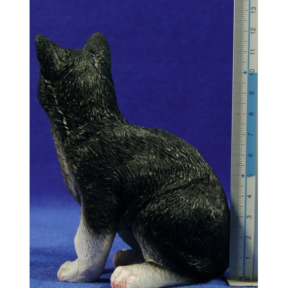 Cat seating 80 cm resin