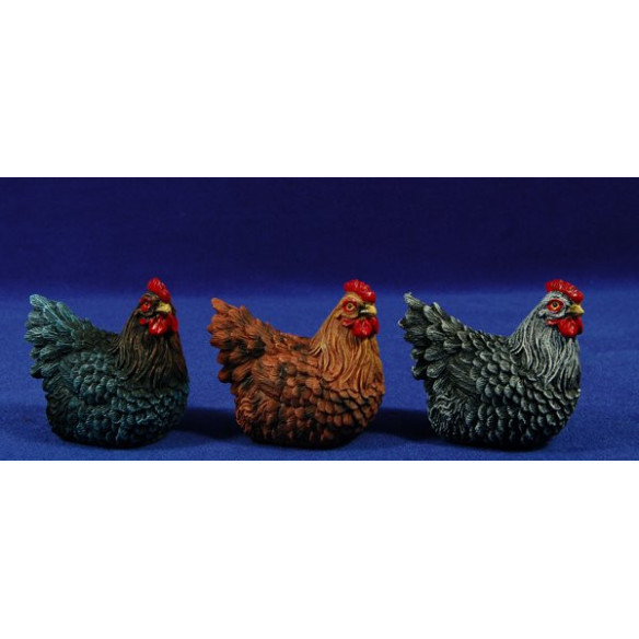 Gallina deporre 40 cm resina