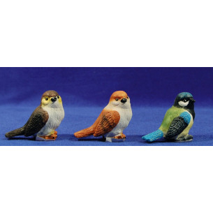 Group of trhee Birds 50 cm resin