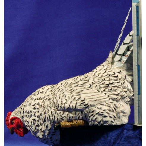 Chicken shelf sitter 120 cm resina