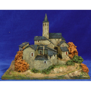 Village 19 cm resin Artdemirs
