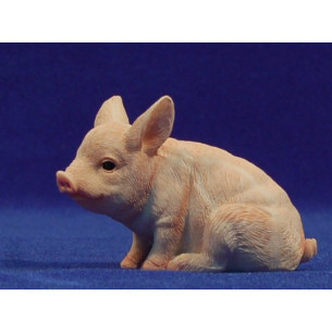 Porc 15 cm resina