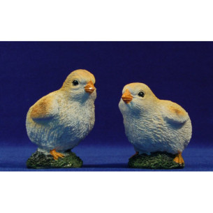 Group of two chicks 160 cm resina