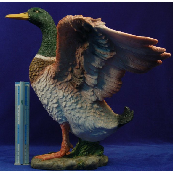 Duck wide wings160 cm resin