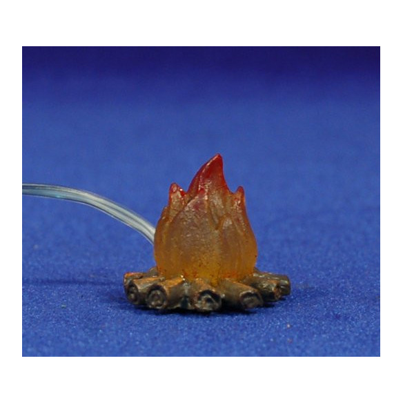 Fogata led 2,5 cm resina