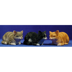 Gato durmiendo 160 cm resina