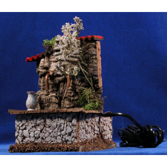 Fountain two exits 15 cm corck
