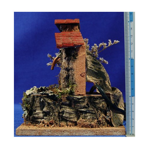 Fountain two exits 15 cm corck