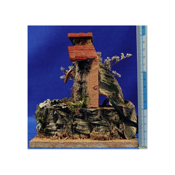 Fountain two exits 15 cm corck