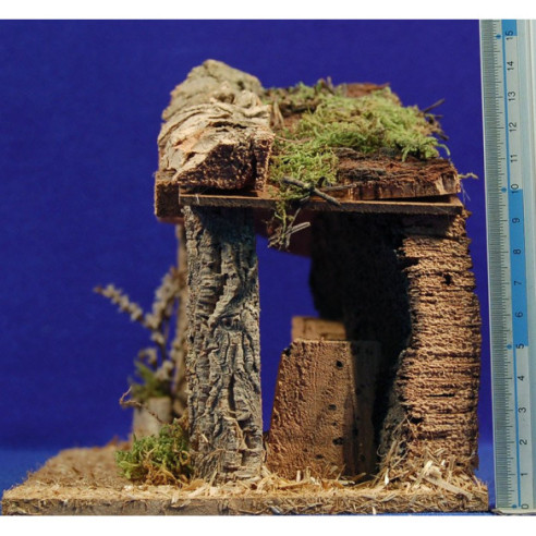 Cave with door 7 cm corck
