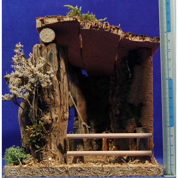 Portal con pozo 8 cm corcho
