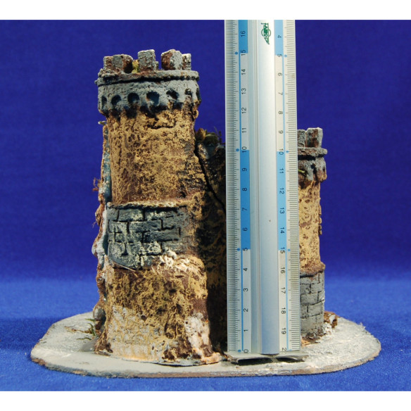 Castello 20 cm sughero-resina