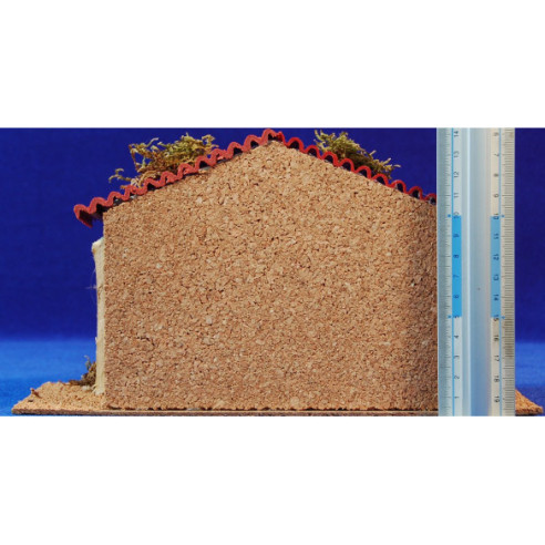Capanna 8 cm sughero-plastica Oliver