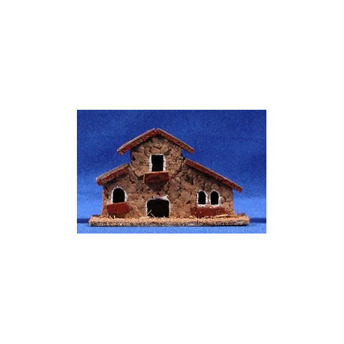 Casa 11x4x7 cm corcho Belenes Puig