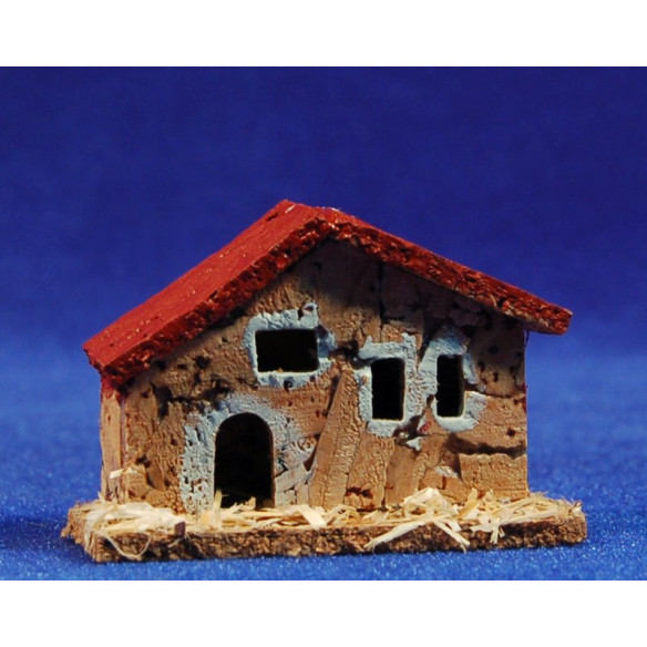 House model 3 6x3x4 cm corck Belenes Puig