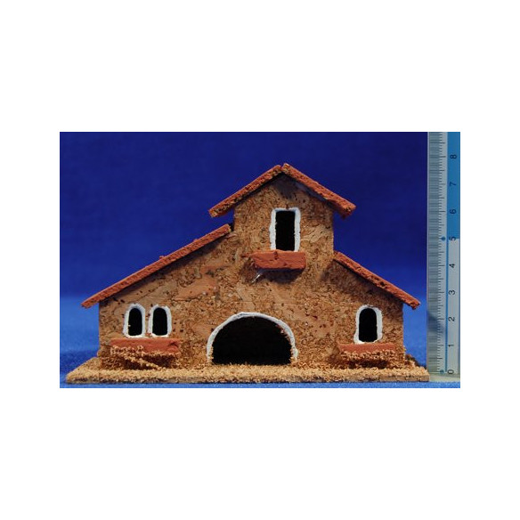 Casa model 2 13x5x8 cm suro Belenes Puig