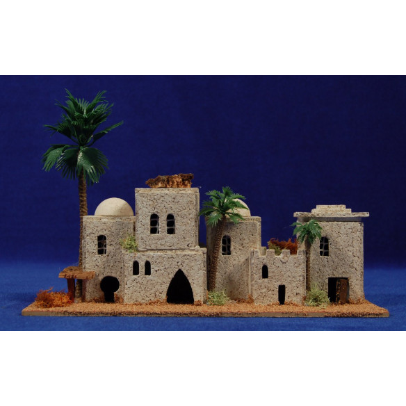 Cases hebrees amb palmeres 24x15x9 cm suro