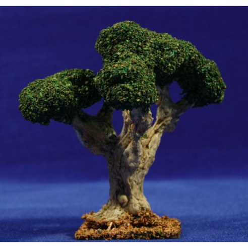 Albero verde 13 cm suggero bianco Belenes Puig