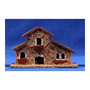 Casa 11x4x7 cm corcho Belenes Puig