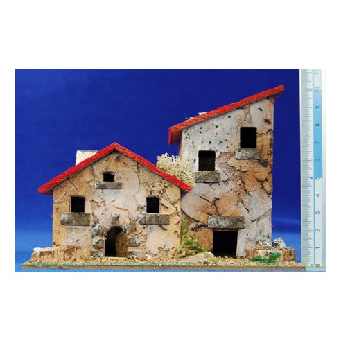 Masía modelo 4 19x10x12 cm corcho Plana