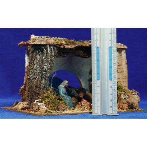 Portal con figuras 6 cm corcho