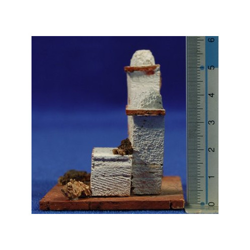 Casa hebrea modelo 1 7x4x6 cm corcho Plana