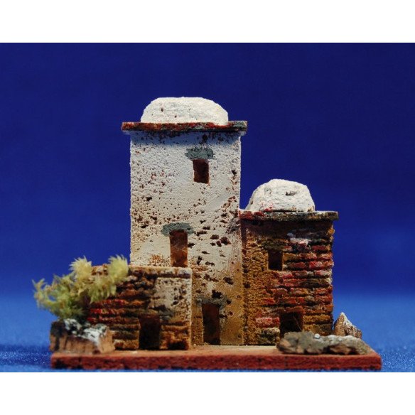 Casa ebraica modello 2 7x4x6 cm sughero Plana