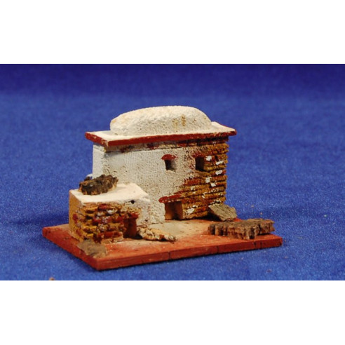 Casa hebrea modelo 4 7x4x6 cm corcho Plana