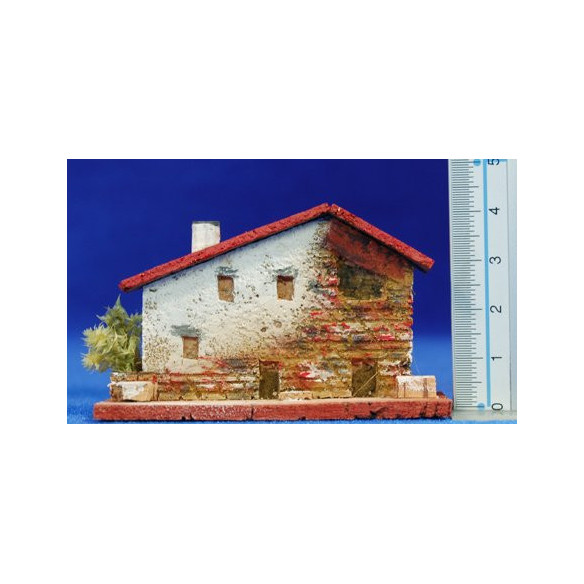 Casa ebraica modello 3 7x3x5 cm sughero Plana