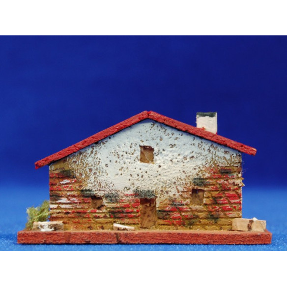 Casa ebraica modello 4 7x3x5 cm sughero Plana