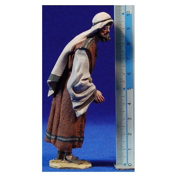 Nacimiento modelo 4 10 cm barro pintado De Francesco