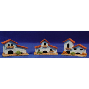 House masia white 9x4x6 cm corck Belenes Puig