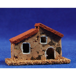 Casa modello 2 6x3x4 cm sughero Belenes Puig