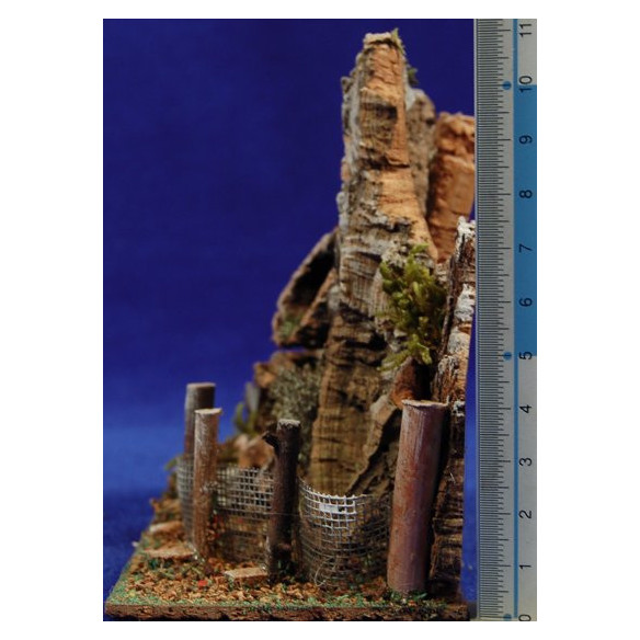 Poultry of rabbits 8 cm cork and plastic